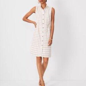NWT Ann Taylor Plaid Dress XS P